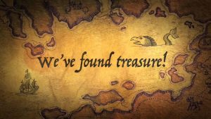 We've found the treasure map location