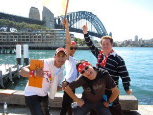 Amazing Race Sydney Fun Corporate Team Building Challenge in The Rocks
