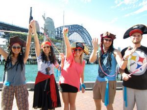 Team Building activities treasure hunt in Sydney by Harbour Bridge
