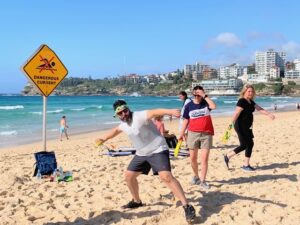 Bondi-Beach-Team-Building-Escape activities fo team building fun on Sydney Beaches